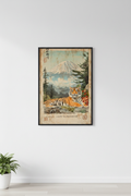 🐅Vintage Tiger Mount Fuji Poster🐅