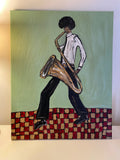 Original - “Check… one, two” - 16 x 20inch