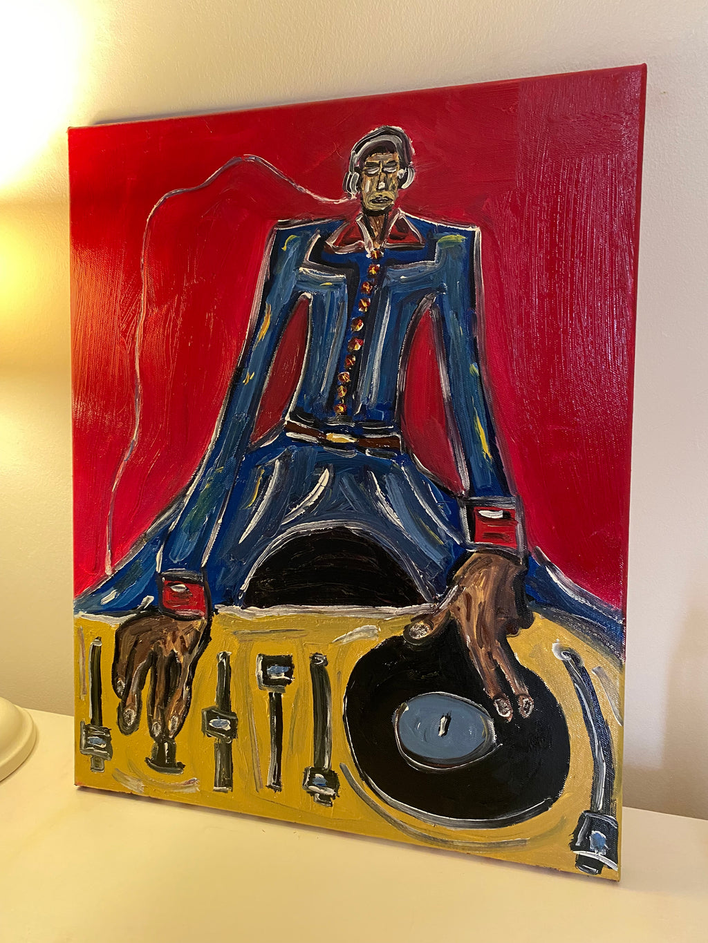 Original - “Malcom’s Groove” - 16 x 20inch