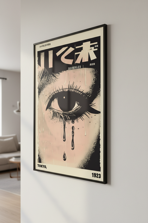 "Tokyo 1923" A2 Poster – Retro Japanese Cinematic Wall Art
