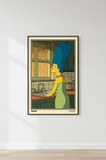 Vintage A2 Marge Simpson Poster