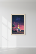 90s A2 Homer Simpson Poster