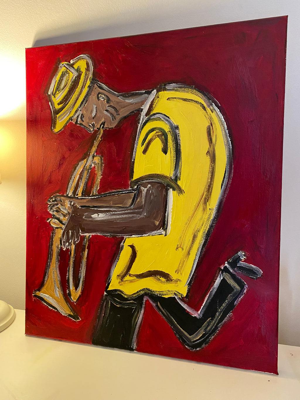 Original - “Mellow Yellow”- 19.5 x 23.5inch