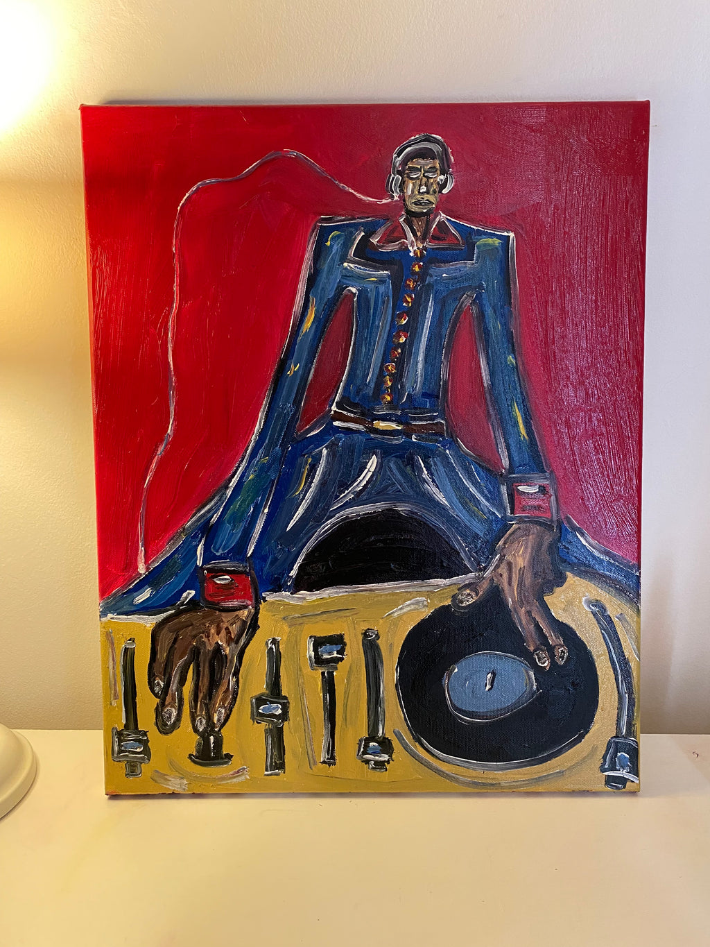 Original - “Malcom’s Groove” - 16 x 20inch