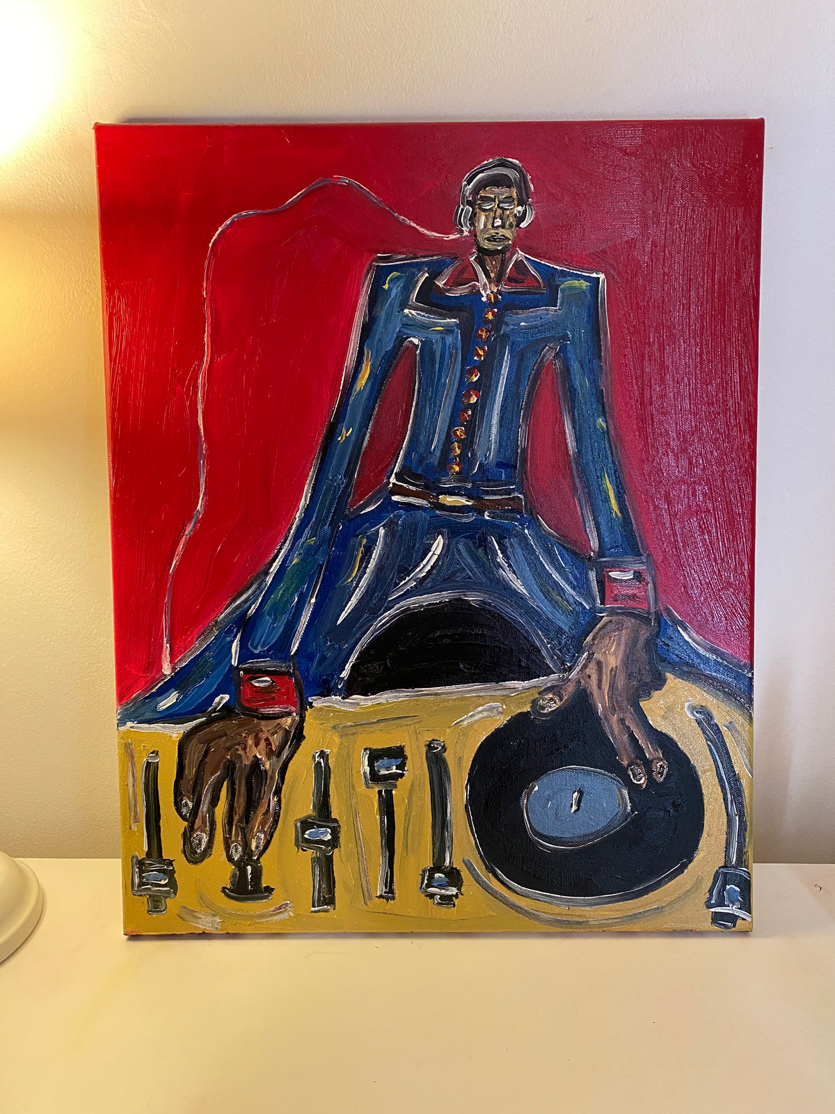 Original - “Malcom’s Groove” - 16 x 20inch