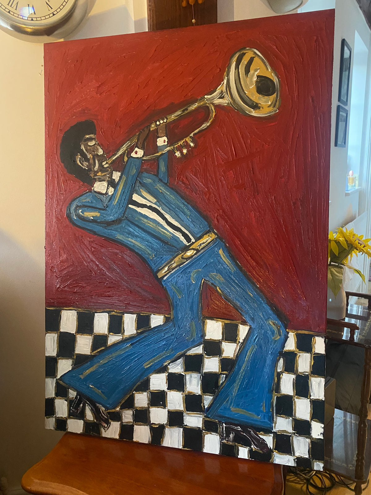 Original - “Blue Suit Blues” - 70cm x 100cm