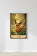 Cute Japanese Eevee A2 Poster