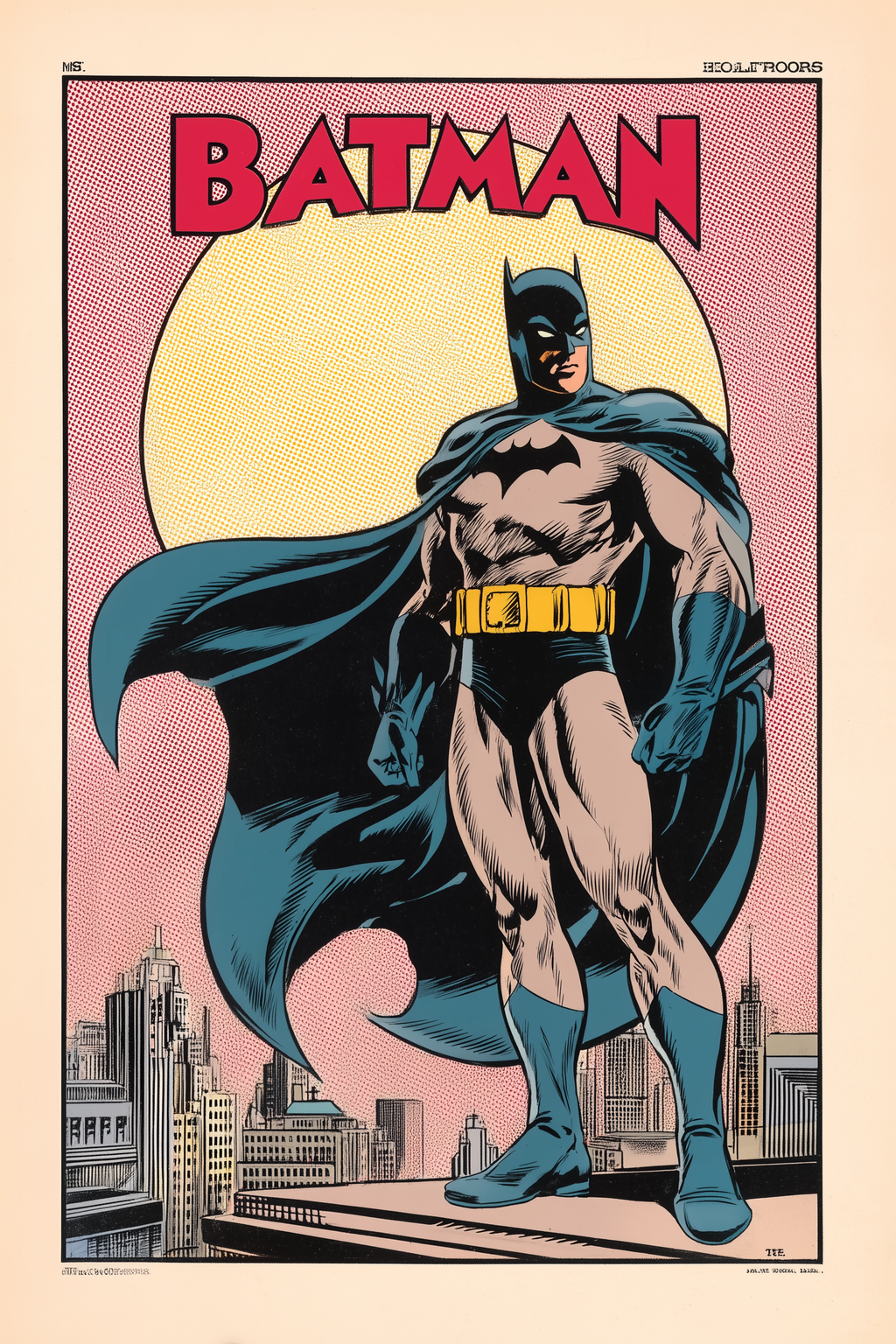 90’s Batman Poster