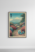 🌊 Japanese Squirtle Poster 🌊