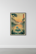 🌊 Vintage LillyPad Squirtle Poster 🌊