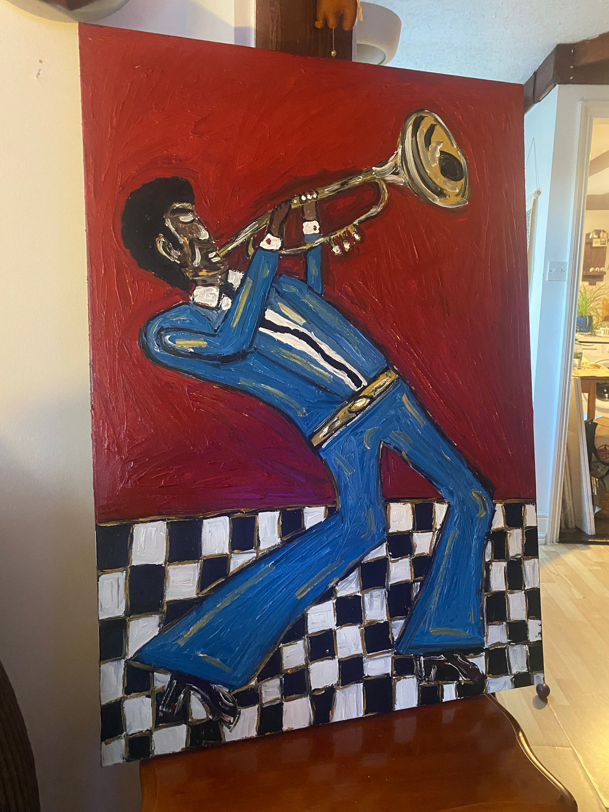 Original - “Blue Suit Blues” - 70cm x 100cm