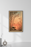 🐼 Japanese A2 Panda Zen Poster 🐼