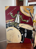Original- “Barry’s Beat” - 24 x 32 inch.