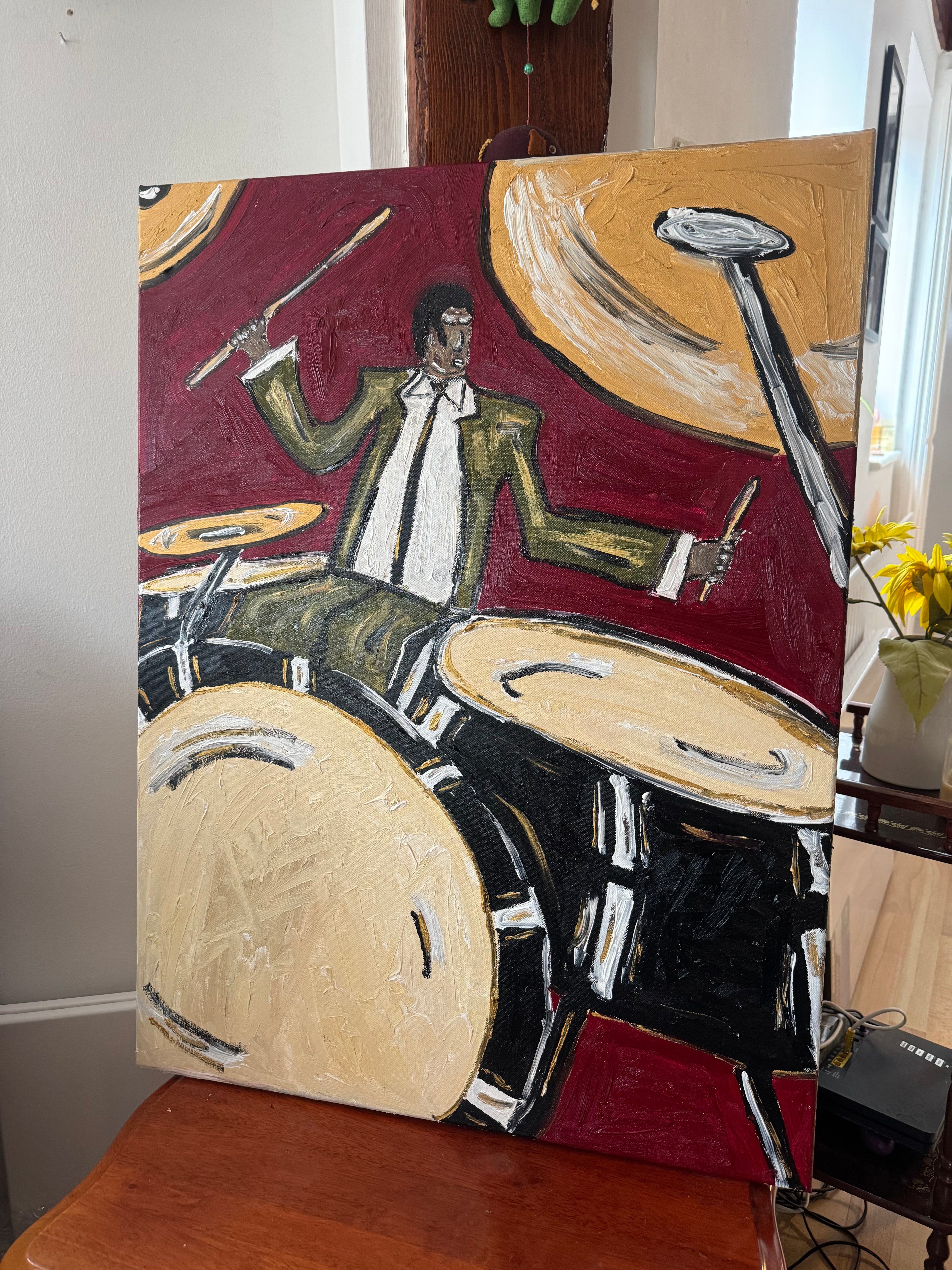 Original- “Barry’s Beat” - 24 x 32 inch.