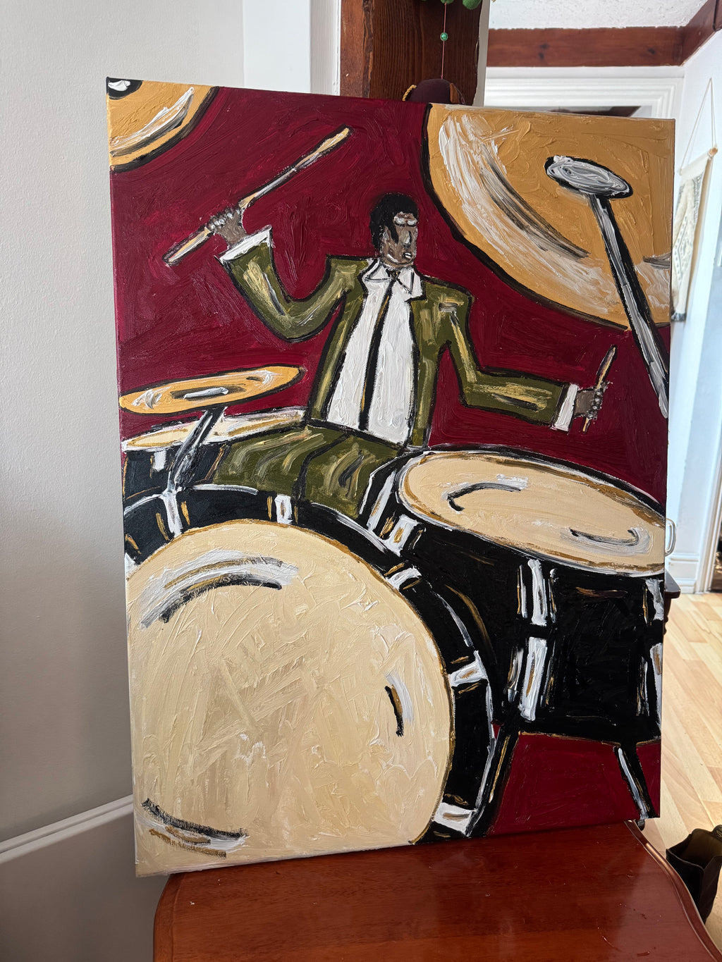 Original- “Barry’s Beat” - 24 x 32 inch.